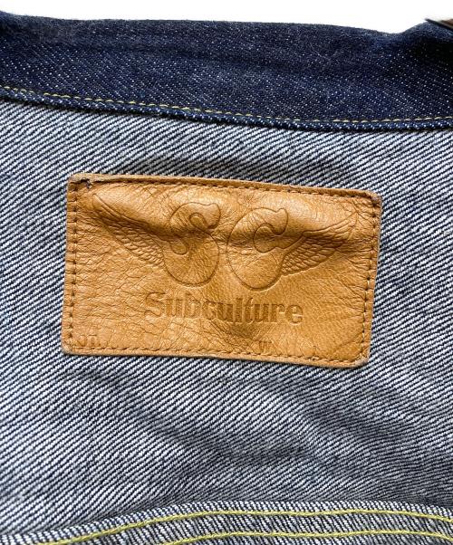 Subculture（サブカルチャー）Subculture (サブカルチャー) S07XX  DENIM JACKET インディゴ サイズ:44の古着・服飾アイテム