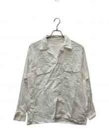 COMOLI（コモリ）の古着「空紡オックス C.P.Oシャツ/V01-02016」｜ホワイト