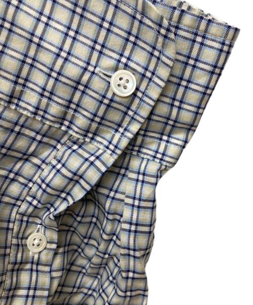 ANSNAM（アンスナム）ANSNAM (アンスナム) I am dork チェックシャツ グレー サイズ:FREEの古着・服飾アイテム