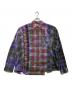 Rebuild by Needles（リビルドバイニードルス）の古着「Flannel Shirt 7Cut/KP272」｜パープル