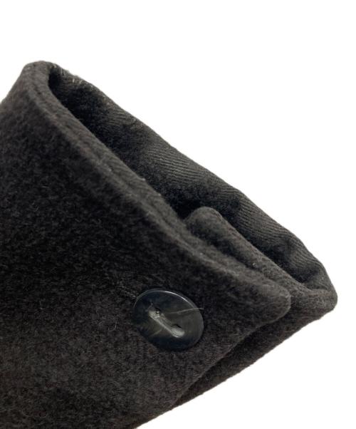 MaxMara（マックスマーラ）MaxMara (マックスマーラ) ラパンファー フーデッド ロングガウンコート ブラウン サイズ:40の古着・服飾アイテム