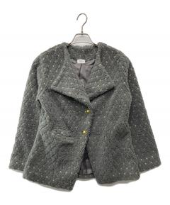 中古・古着通販】Gypsohila (ジプソフィア) Flower Knit Jacket