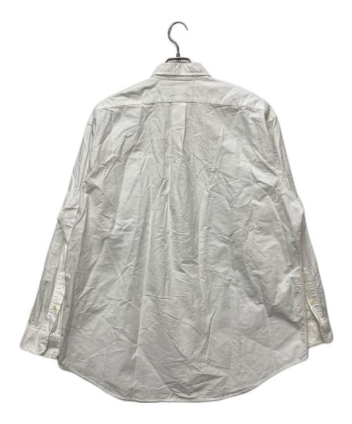 RALPH LAUREN（ラルフローレン）RALPH LAUREN (ラルフローレン) BEAMS (ビームス) 別注裾ポニー オックスフォードシャツ ホワイト サイズ:L/Gの古着・服飾アイテム