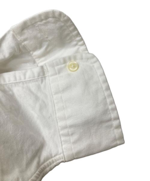 RALPH LAUREN（ラルフローレン）RALPH LAUREN (ラルフローレン) BEAMS (ビームス) 別注裾ポニー オックスフォードシャツ ホワイト サイズ:L/Gの古着・服飾アイテム