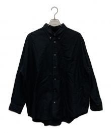 MARKAWARE（マーカウェア）の古着「POLO COLLAR TENT SHIRT/A21A-09SH02C」｜ブラック