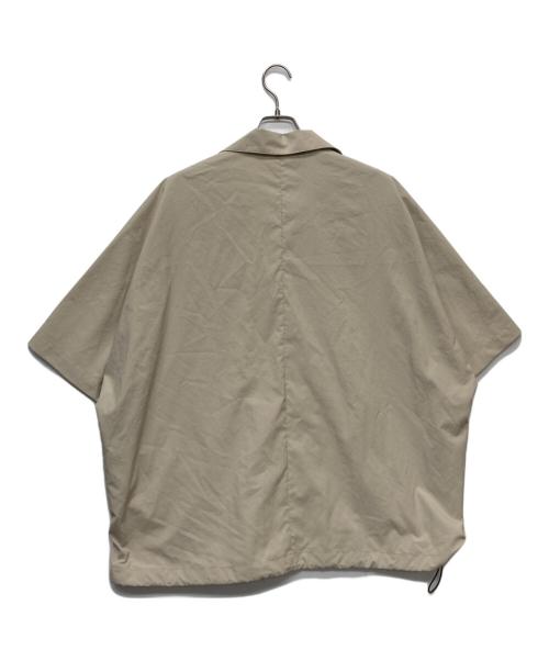 N.HOOLYWOOD（エヌ ハリウッド）N.HOOLYWOOD (エヌ ハリウッド) Compile Line  HALF SLEEVE BIG SHIRT/2241-SH51-010 PEG ベージュ サイズ:36の古着・服飾アイテム