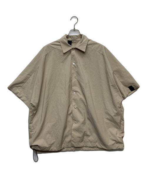 N.HOOLYWOOD（エヌ ハリウッド）N.HOOLYWOOD (エヌ ハリウッド) Compile Line  HALF SLEEVE BIG SHIRT/2241-SH51-010 PEG ベージュ サイズ:36の古着・服飾アイテム