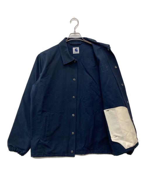 CarHartt（カーハート）CarHartt (カーハート) RHC Ron Herman (アールエイチシー ロンハーマン) RH COACH JACKET/RHCH-009 ネイビー サイズ:Lの古着・服飾アイテム