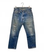 LEVI'Sリーバイス）の古着「60's-70'sヴィンテージデニムパンツ」｜インディゴ