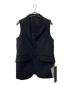 TEATORA（テアトラ）の古着「Device Vest TOP/tt-305-TOP」｜ブラック