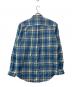 AURALEE (オーラリー) AIRY WOOL CHECK SHIRT ブルー サイズ:4 未使用品：40000円