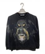 GIVENCHYジバンシィ）の古着「ロットワイラースウェット」｜ブラック
