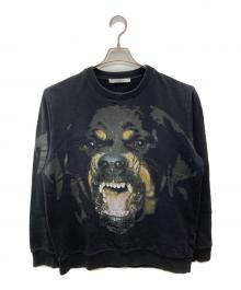 GIVENCHY（ジバンシィ）の古着「ロットワイラースウェット」｜ブラック