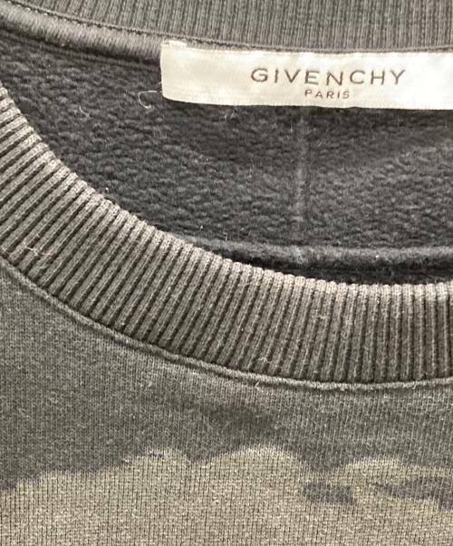 GIVENCHY（ジバンシィ）GIVENCHY (ジバンシィ) ロットワイラースウェット ブラック サイズ:Lの古着・服飾アイテム