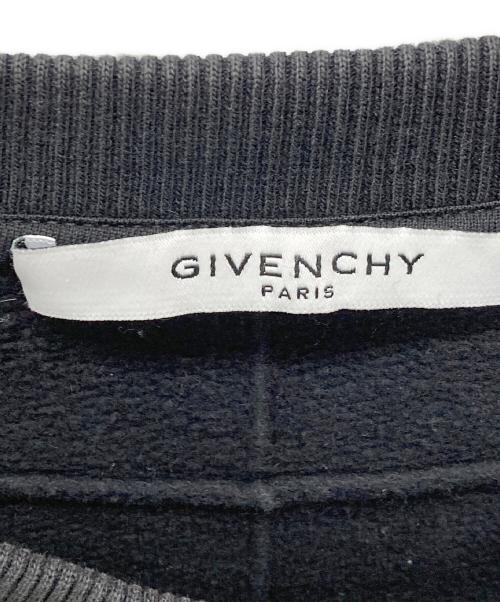 GIVENCHY（ジバンシィ）GIVENCHY (ジバンシィ) ロットワイラースウェット ブラック サイズ:Lの古着・服飾アイテム