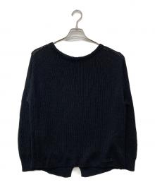 TATRAS（タトラス）の古着「リネンブレンドシアーニット/LTCS23S9004-K」｜ブラック