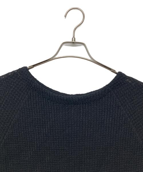 TATRAS（タトラス）TATRAS (タトラス) リネンブレンドシアーニット/LTCS23S9004-K ブラック サイズ:01の古着・服飾アイテム