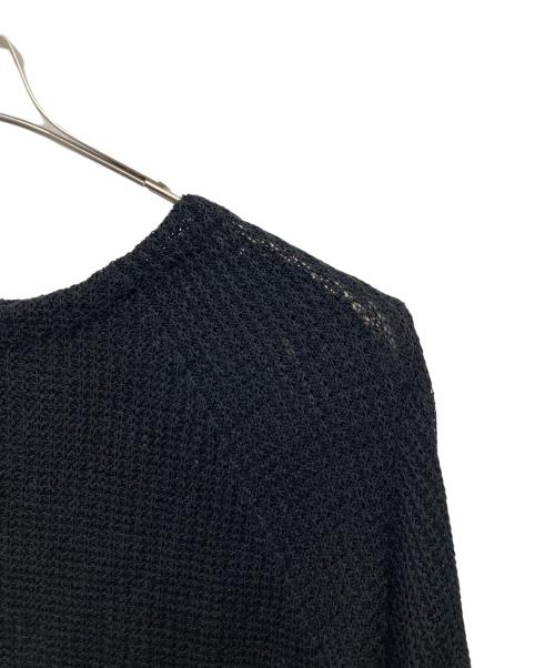 TATRAS（タトラス）TATRAS (タトラス) リネンブレンドシアーニット/LTCS23S9004-K ブラック サイズ:01の古着・服飾アイテム