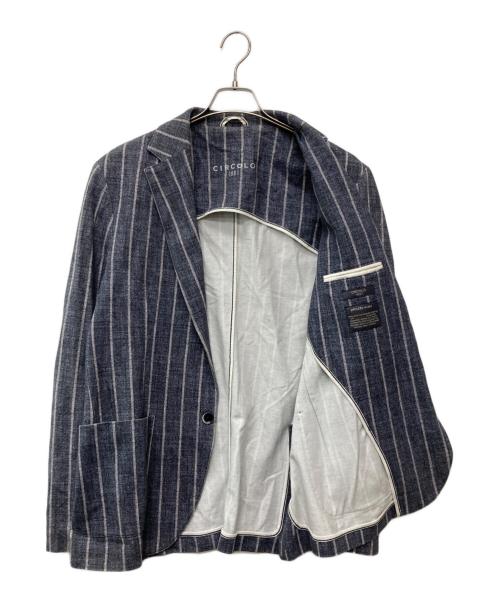 CIRCOLO 1901（チルコロ1901）Circolo 1901 (チルコロ1901) テーラードジャケット/CN2221 グレー サイズ:52の古着・服飾アイテム