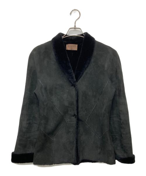 LOEWE（ロエベ）LOEWE (ロエベ) ムートンジャケット ブラック サイズ:40の古着・服飾アイテム