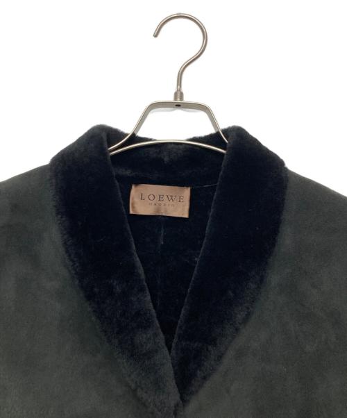 LOEWE（ロエベ）LOEWE (ロエベ) ムートンジャケット ブラック サイズ:40の古着・服飾アイテム