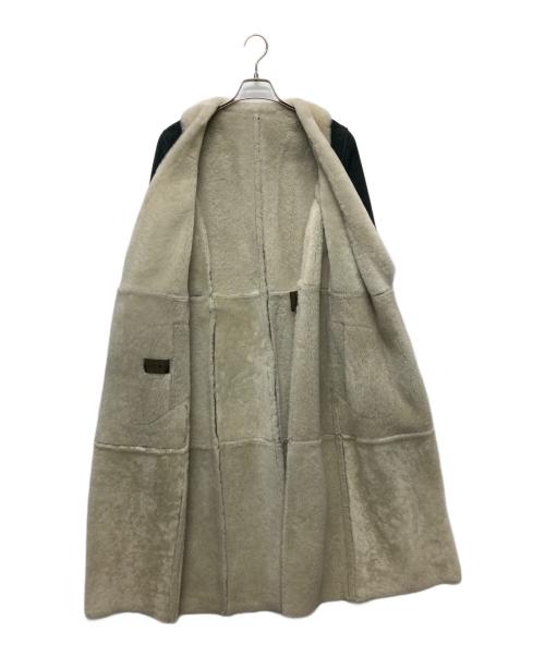 LOEWE（ロエベ）LOEWE (ロエベ) ムートンコート ネイビー サイズ:38の古着・服飾アイテム