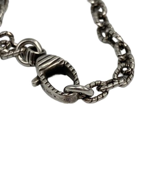 GUCCI（グッチ）GUCCI (グッチ) インターロッキングG アラベスク ネックレス シルバーの古着・服飾アイテム