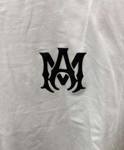AMIRI（アミリ）AMIRI (アミリ) Coreコレクション ホワイト MA ロゴ Tシャツ ホワイト サイズ:Mの古着・服飾アイテム