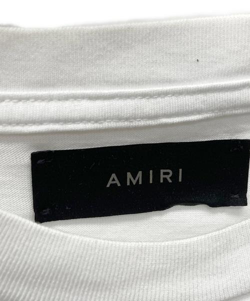 AMIRI（アミリ）AMIRI (アミリ) Coreコレクション ホワイト MA ロゴ Tシャツ ホワイト サイズ:Mの古着・服飾アイテム