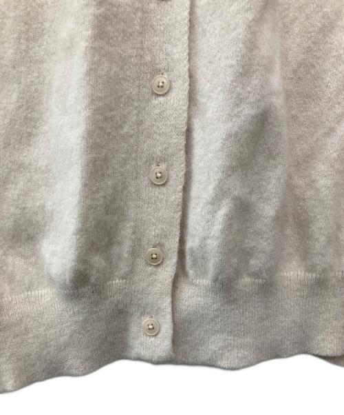TODAYFUL（トゥデイフル）TODAYFUL (トゥデイフル) Raccoon Knit Cardigan ホワイト サイズ:Fの古着・服飾アイテム