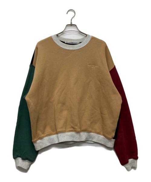 ALEXANDER WANG（アレキサンダー・ワン）ALEXANDER WANG (アレキサンダー・ワン) クルーネックスウェット/UCC3221523 ベージュ サイズ:Ｌの古着・服飾アイテム
