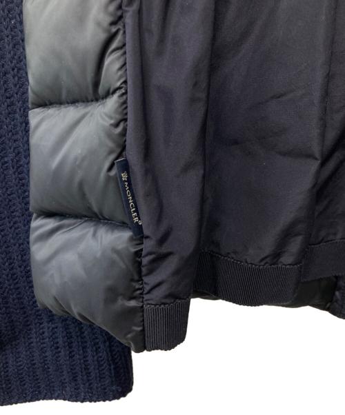 MONCLER（モンクレール）MONCLER (モンクレール) MAGLIONE TRICOT CARDIGAN ネイビー サイズ:Mの古着・服飾アイテム
