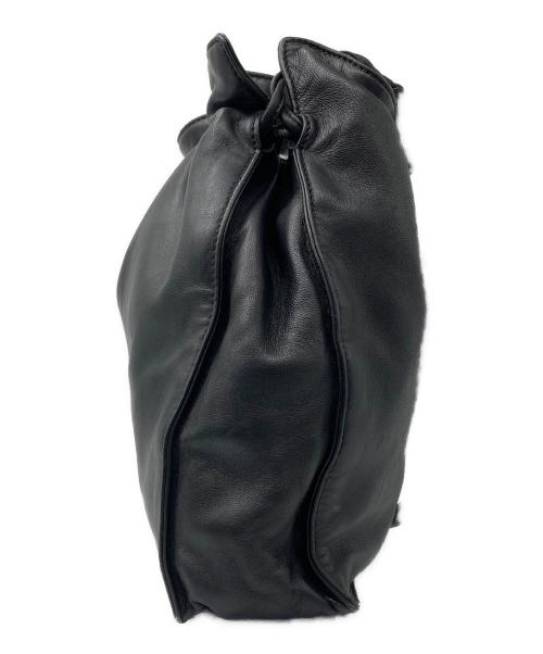 LOEWE（ロエベ）LOEWE (ロエベ) フラメンコショルダーバッグ ブラックの古着・服飾アイテム