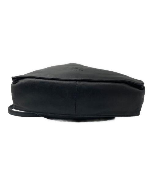 LOEWE（ロエベ）LOEWE (ロエベ) フラメンコショルダーバッグ ブラックの古着・服飾アイテム