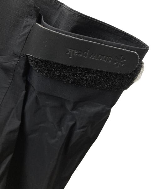 Snow peak（スノーピーク）Snow peak (スノーピーク) 2.5レイヤーレイン ジャケット/SPS-JK-21AU001 ブラック サイズ:Ｓの古着・服飾アイテム