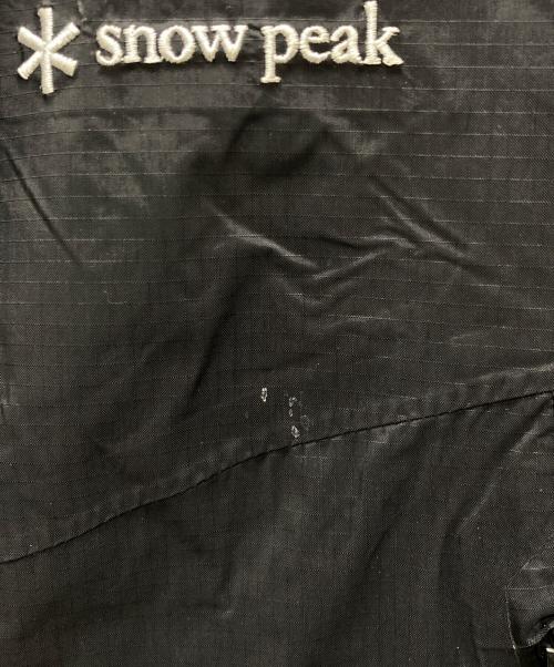 Snow peak（スノーピーク）Snow peak (スノーピーク) 2.5レイヤーレイン ジャケット/SPS-JK-21AU001 ブラック サイズ:Ｓの古着・服飾アイテム