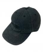 MM6 Maison Margielaエムエムシックスメゾンマルジェラ）の古着「ベースボールキャップ」｜ブラック