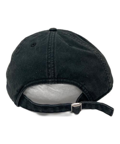 MM6 Maison Margiela（エムエムシックスメゾンマルジェラ）MM6 Maison Margiela (エムエムシックスメゾンマルジェラ) ベースボールキャップ ブラックの古着・服飾アイテム