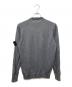STONE ISLAND (ストーンアイランド) LIGHT RWS PURE WOOLニット グレー サイズ:Ｍ：30000円