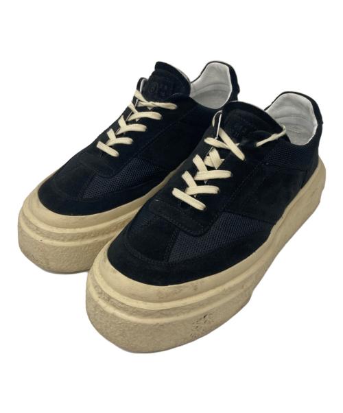 MM6 Maison Margiela（エムエムシックスメゾンマルジェラ）MM6 Maison Margiela (エムエムシックスメゾンマルジェラ) CHUNKY GAMBETTA SNEAKER ブラック サイズ:42 1/2の古着・服飾アイテム