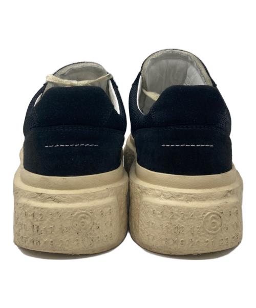 MM6 Maison Margiela（エムエムシックスメゾンマルジェラ）MM6 Maison Margiela (エムエムシックスメゾンマルジェラ) CHUNKY GAMBETTA SNEAKER ブラック サイズ:42 1/2の古着・服飾アイテム