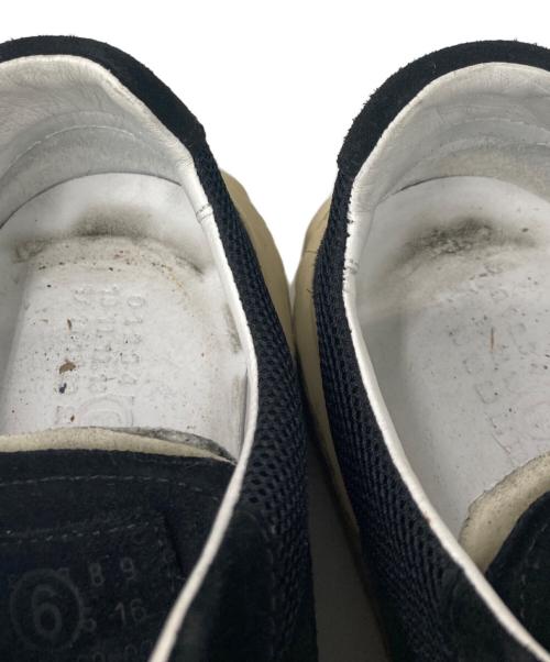 MM6 Maison Margiela（エムエムシックスメゾンマルジェラ）MM6 Maison Margiela (エムエムシックスメゾンマルジェラ) CHUNKY GAMBETTA SNEAKER ブラック サイズ:42 1/2の古着・服飾アイテム