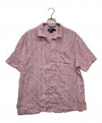 POLO RALPH LAURENポロ・ラルフローレン）の古着「オープンカラーシャツ」｜ピンク