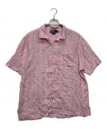 POLO RALPH LAUREN（ポロ・ラルフローレン）の古着「オープンカラーシャツ」｜ピンク