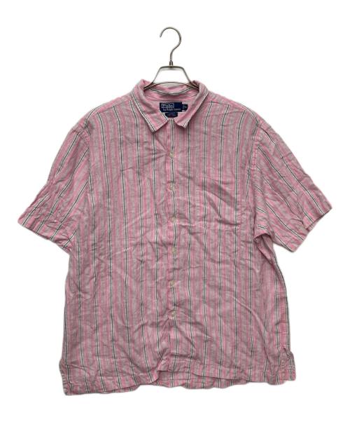 POLO RALPH LAUREN（ポロ・ラルフローレン）POLO RALPH LAUREN (ポロ・ラルフローレン) オープンカラーシャツ ピンク サイズ:ＸＬの古着・服飾アイテム
