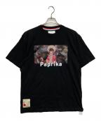 SEVESKIGセヴシグ）の古着「パプリカプリントTシャツ/HM2-PP002」｜ブラック