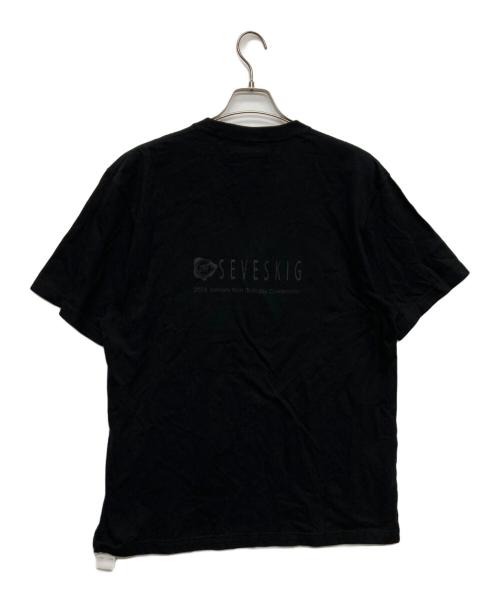 SEVESKIG（セヴシグ）SEVESKIG (セヴシグ) パプリカプリントTシャツ/HM2-PP002 ブラック サイズ:Ｌの古着・服飾アイテム