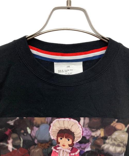 SEVESKIG（セヴシグ）SEVESKIG (セヴシグ) パプリカプリントTシャツ/HM2-PP002 ブラック サイズ:Ｌの古着・服飾アイテム