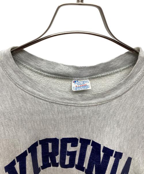 Champion REVERSE WEAVE（チャンピオン リバース ウィーブ）Champion REVERSE WEAVE (チャンピオン リバース ウィーブ) ヴィンテージスウェット グレー サイズ:ＸＬの古着・服飾アイテム
