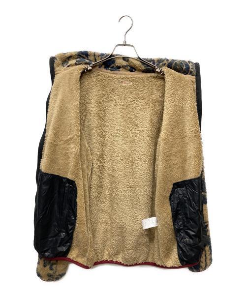 KAPITAL（キャピタル）KAPITAL (キャピタル) Damask Pattern Fleece Zip Jacket/EK-1530LCA ベージュ サイズ:3の古着・服飾アイテム